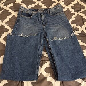 Bershka Straight Leg Jeans